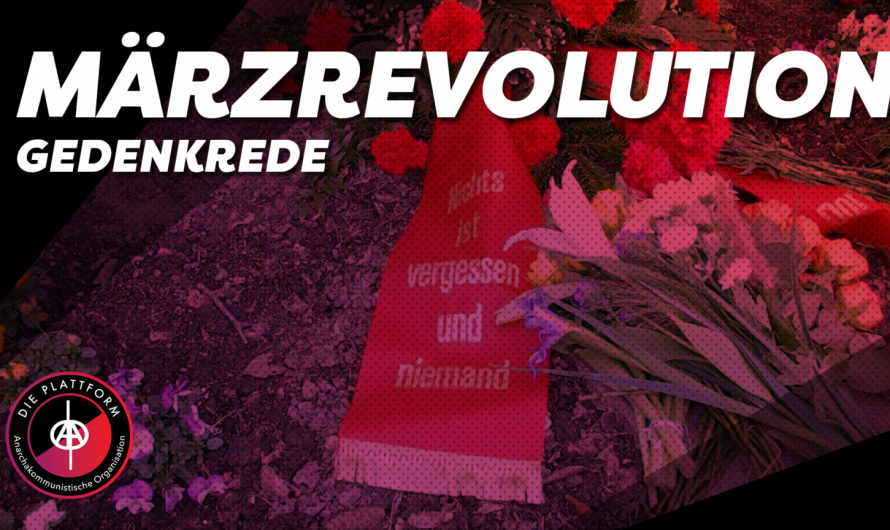 (DE/ENG) Gedenken an die Märzrevolution in Dortmund Eving