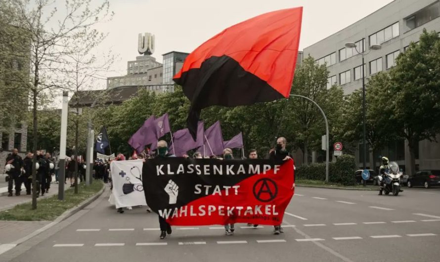 1000 Menschen beim anarchistischen 1. Mai in Dortmund!
